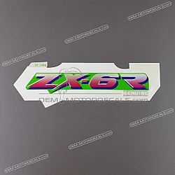 Autocollant de carénage supérieur ZX-6R