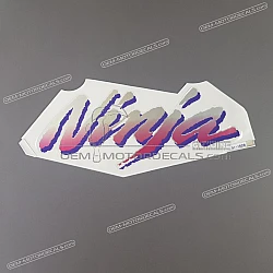 Tail cowl decal, right side