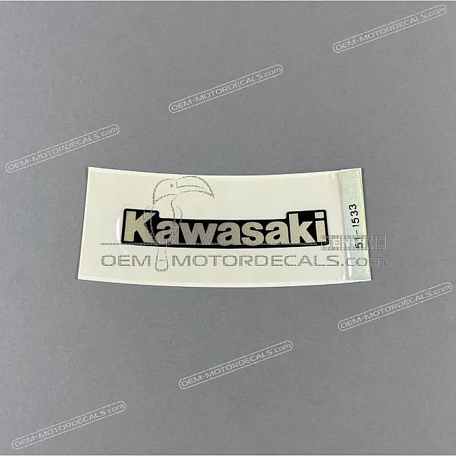 Kawasaki Ninja ZX-7R Adesivo KAWASAKI carenatura anteriore superiore OEM 560511533