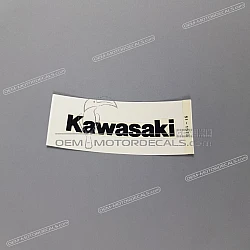 Front cowling decal