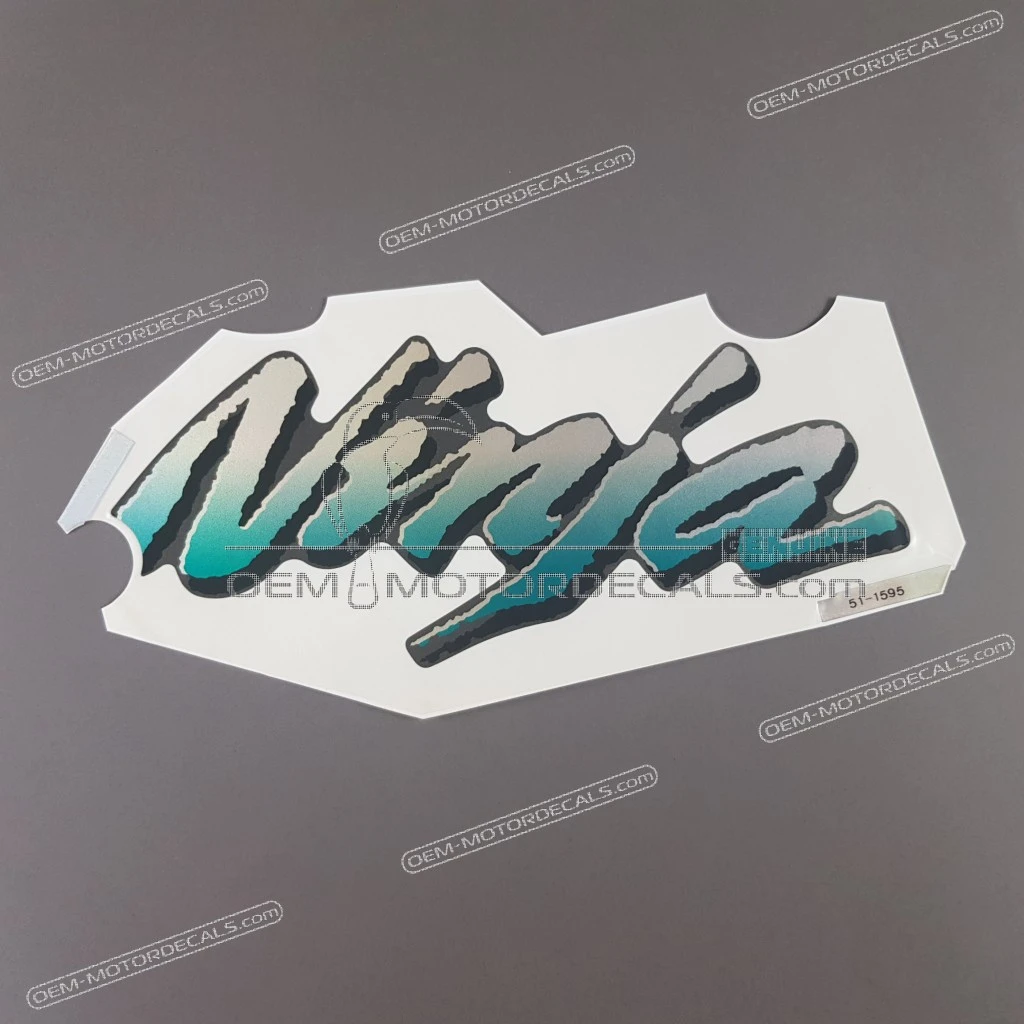 Kawasaki NINJA ZX-9R Emblema Ninja per fiancata Sinistra OEM 560511595
