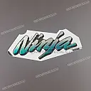 Emblema de tapa lateral Ninja, lado derecho