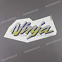 Emblema de tapa lateral Ninja, lado izquierdo