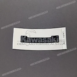 Front cowling decal