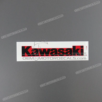 OEM Decals Kawasaki ZX7R 1998 - Red • Original Stickers