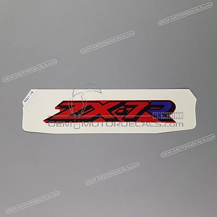 OEM Decals Kawasaki ZX7R 1998 - Red • Original Stickers