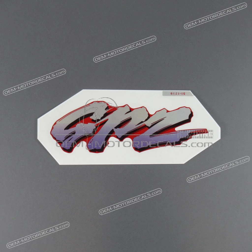 Kawasaki GPZ500S EX500 Emblemat GPZ na górną owiewkę OEM 560511719