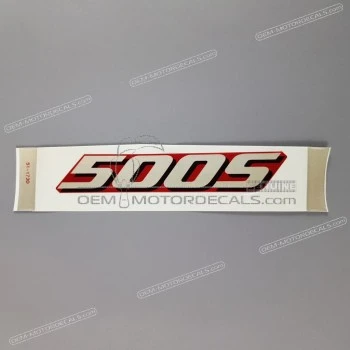 Heckverkleidung Aufkleber