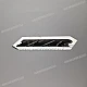 Kawasaki ZZR600 Heckverkleidung ZZR Markierungsaufkleber rechte Seite OEM 560511738