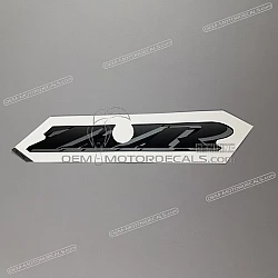 Heckverkleidung Aufkleber, Linke Seite