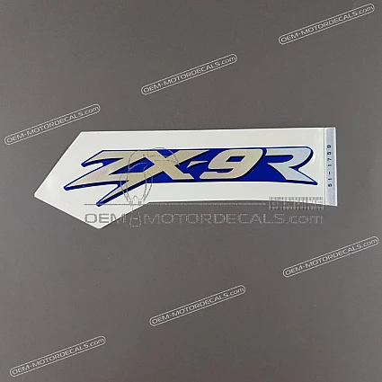 OEM Decals Kawasaki ZX9R 1998 - Blue • Original Stickers