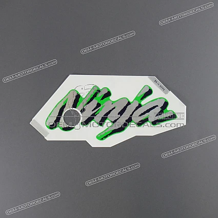 OEM Decals Kawasaki ZX9R 1999 - Green • Original Stickers