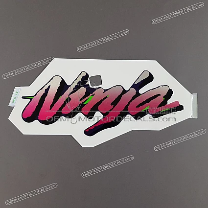 ロコ様ページ OEM Decals Kawasaki ZX6R 1998 - Green • Original Stickers