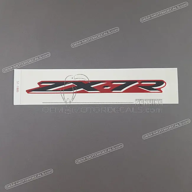 Kawasaki Ninja ZX-7R Emblème de flanc de carénage ZX-7R OEM 56051-1885