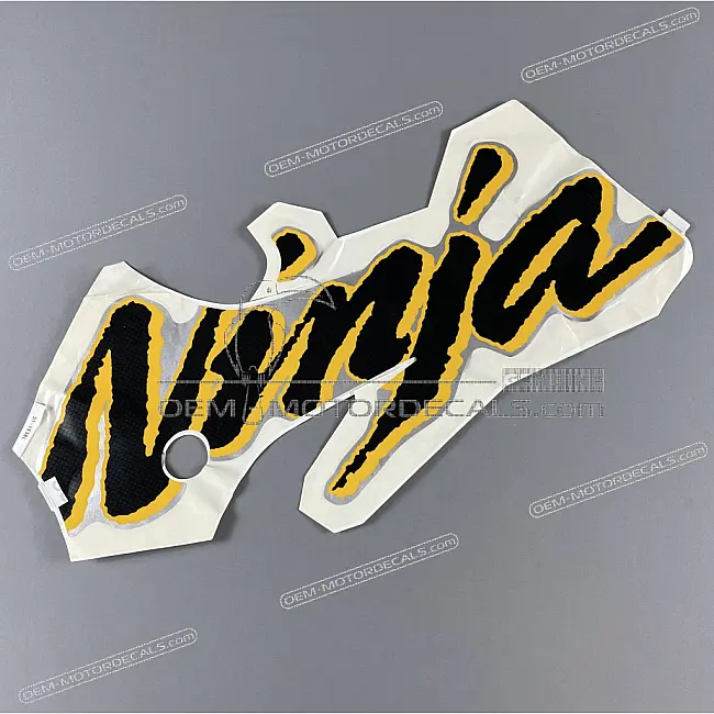 Kawasaki NINJA ZX-7R Onderkuip NINJA Sticker Linkerkant OEM 560511938
