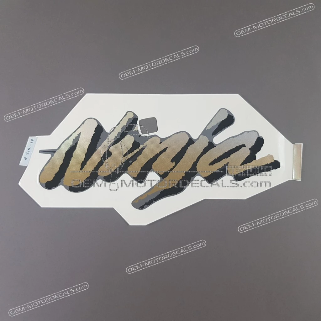 Kawasaki NINJA ZX-6R Ninja Seitenverkleidungsaufkleber rechte Seite OEM 560511975