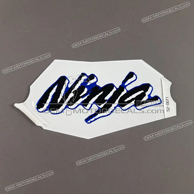 Kawasaki Ninja ZX-6R Adesivo Codone NINJA OEM 560520071