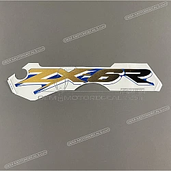 Adesivo carenatura inferiore ZX-6, lato sinistro
