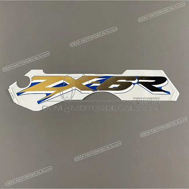 Kawasaki NINJA ZX-6R Carenatura Inferiore Sinistra Adesivo ZX-6 Lato Sinistro OEM 56052-0073