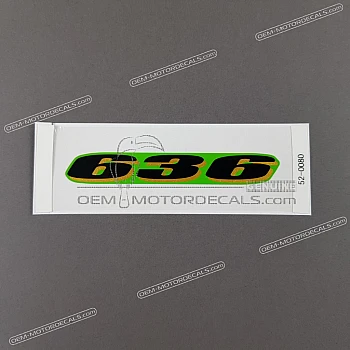 Side cowling decal