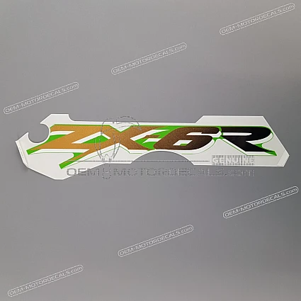 OEM Decals Kawasaki ZX6R 2003 - Green • Original Stickers