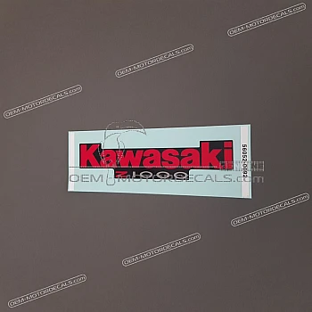 Brandstoftank KAWASAKI Z1000 sticker