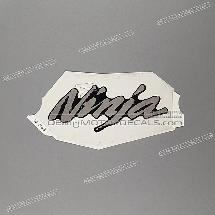 OEM Decals Kawasaki ZX12R 2004 - Black • Original Stickers