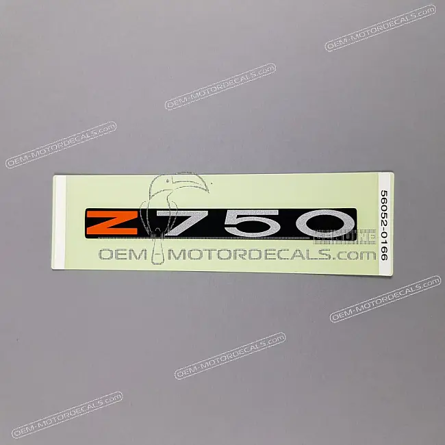 Kawasaki Z750 Achterkap Z750 Embleem OEM 56052-0166