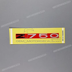 Adesivo logo codino Z750