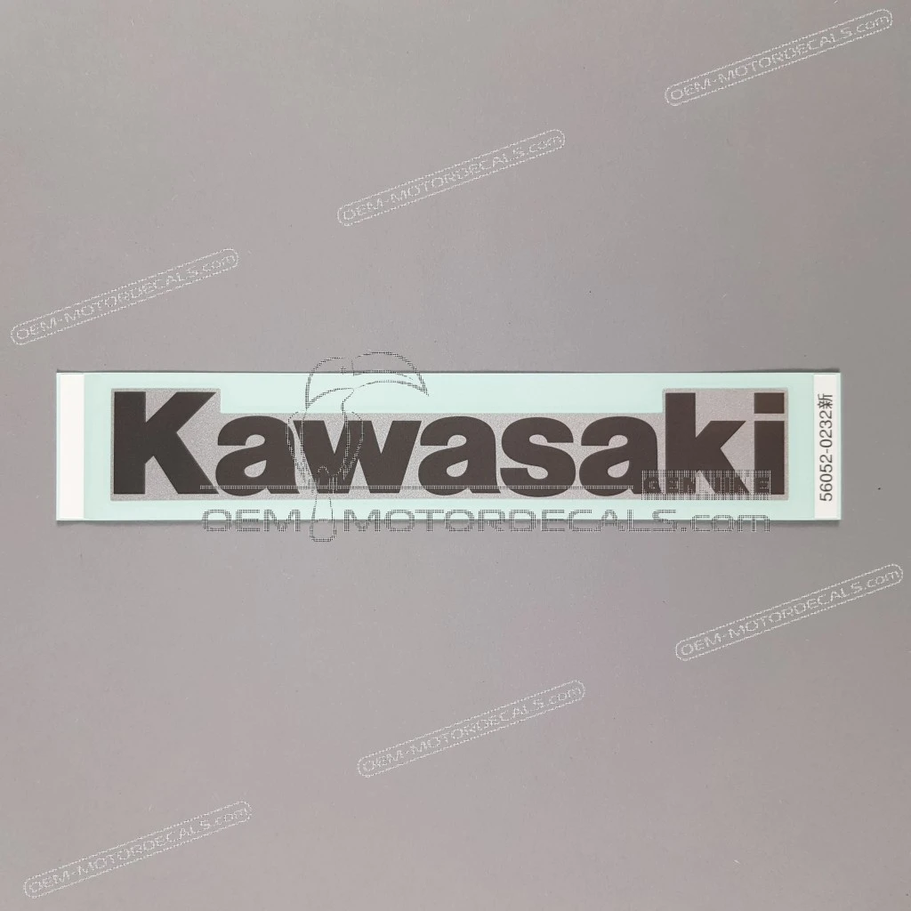 Emblema KAWASAKI serbatoio Kawasaki Ninja ZX-6R OEM 56052-0232