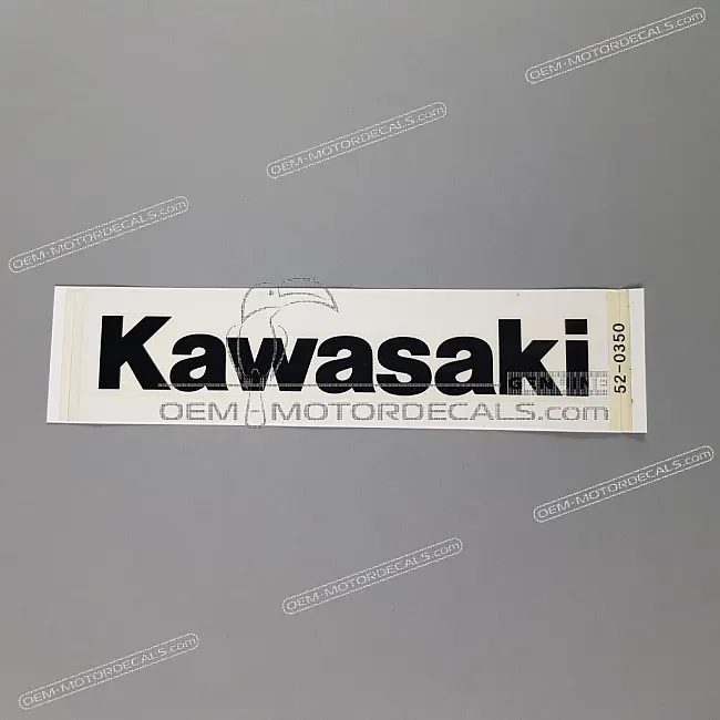 Kawasaki VERSYS 650 Adesivo Logo KAWASAKI per Carenatura Superiore Parte Originale di Fabbrica MPN 560520350