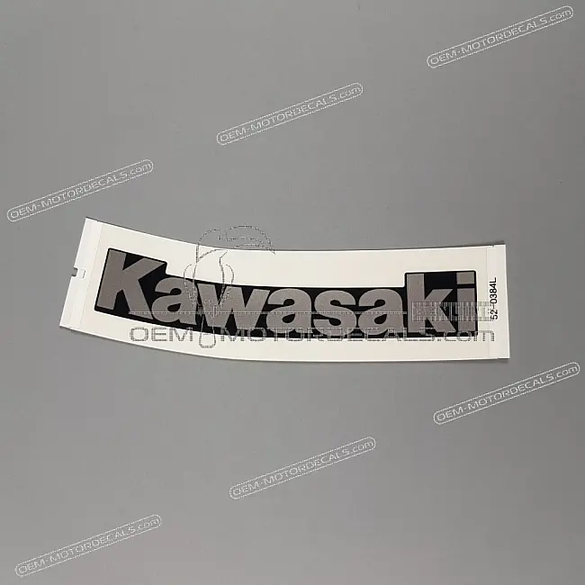 Kawasaki NINJA ZX-10R Adesivo Logo Serbatoio KAWASAKI Lato Sinistro OEM 56052-0384