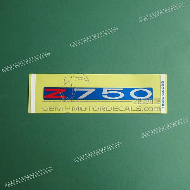 Logo Colín Kawasaki Z750 OEM 56052-0496