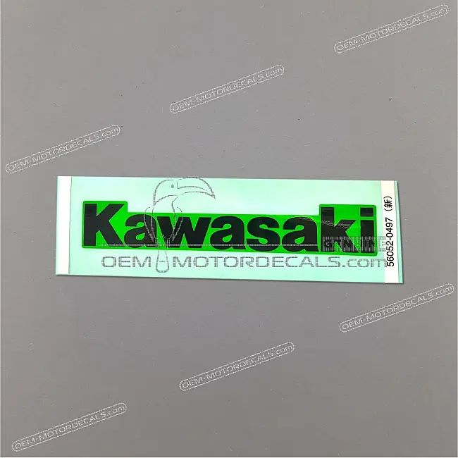 Emblema Copertura Serbatoio Kawasaki Ninja ZX-6R OEM 560520497