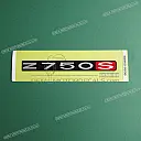 Heckverkleidung Z750S Logo