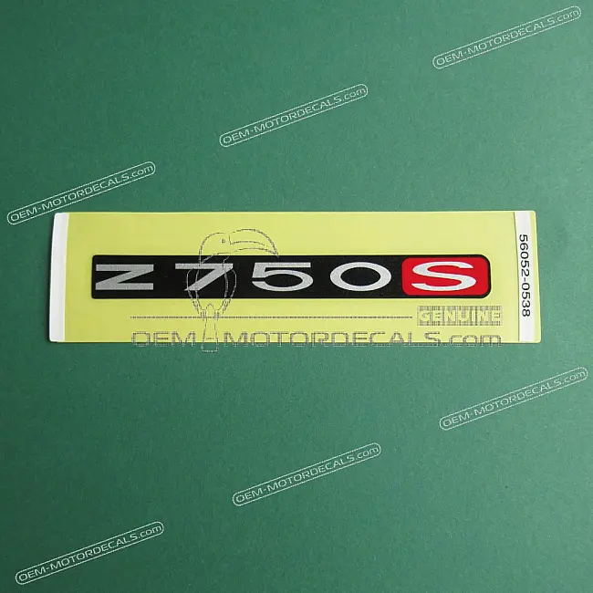 Kawasaki Z750S Logo Codone Z750S OEM 56052-0538