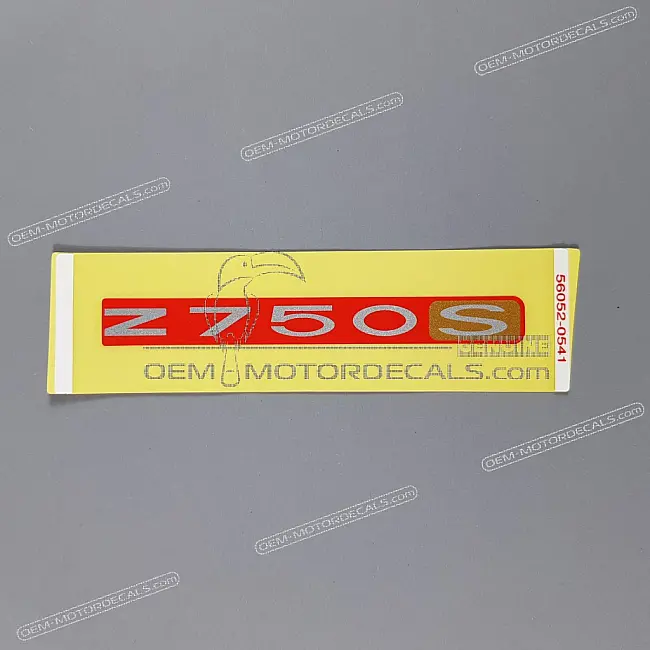 Emblema Codone Kawasaki Z750S OEM 56052-0541