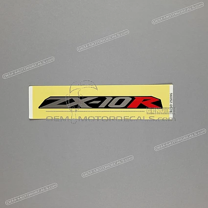 OEM Decals Kawasaki ZX10R 2005 - Black • Original Stickers