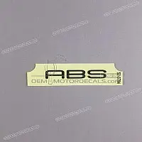KAWASAKI Autocollant logo ABS pour garde-boue avant 56052-0784