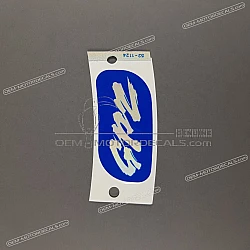 Front cowling decal