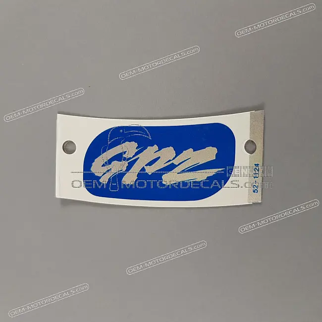 Kawasaki GPZ500S EX500 Emblema GPZ carenatura superiore OEM 560521124
