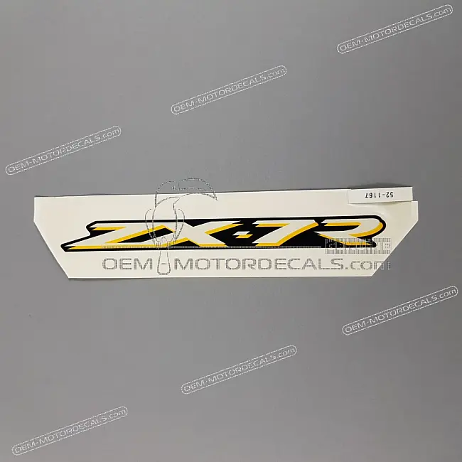 Kawasaki Ninja ZX-7R Pegatina Carenado Superior ZX-7R OEM 560521167