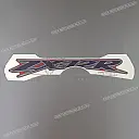 Untere Verkleidung ZX-12 Emblem, linke Seite