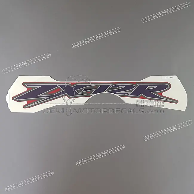 Kawasaki Ninja ZX-12R Carena Inferiore Emblema Marchio ZX-12 Lato Sinistro Originale OEM 56052-1187