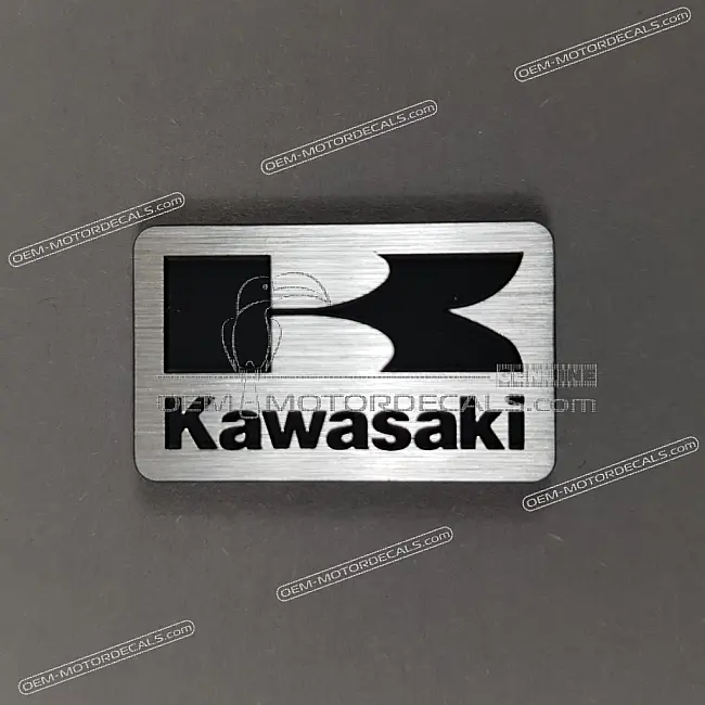 Kawasaki NINJA ZX-6R Side Cowling KAWASAKI Emblem OEM 560521202