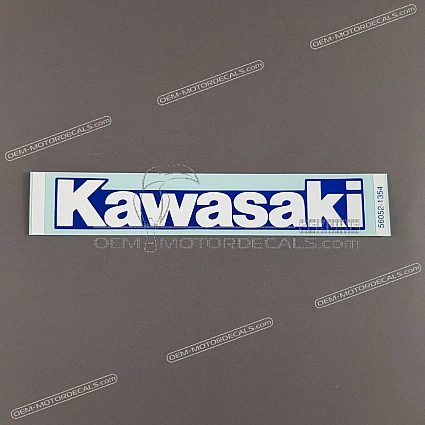 OEM Decals Kawasaki ZX6R 2001 - Blue • Original Stickers