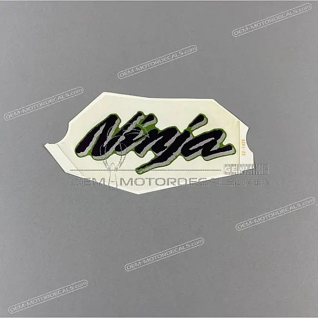Kawasaki Ninja ZX-12R Sitzbankabdeckung Ninja Logo Aufkleber OEM 56052-1426