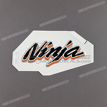 Heckverkleidung Aufkleber