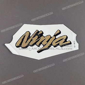 Tail cowl decal