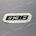 Obere Verkleidung 636 Emblem